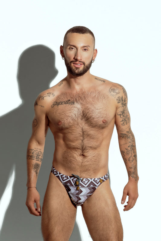 Poxeidon Eternal Echoes Swim Thong