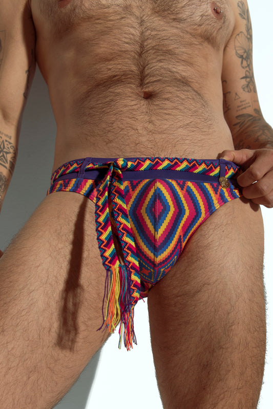 Poxeidon Carnival Belt Swim Brief