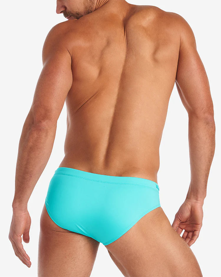 Teamm8 Grid Square Cut Swim Brief