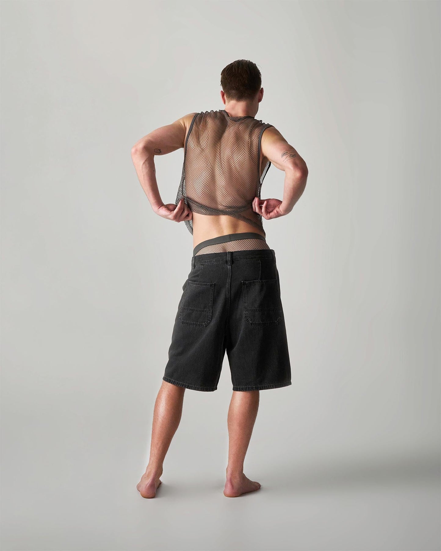 Teamm8 Edge Net Muscle Tanks