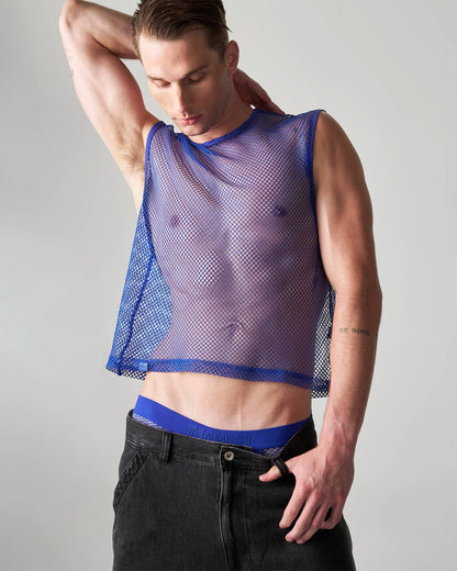 Teamm8 Edge Net Muscle Tanks