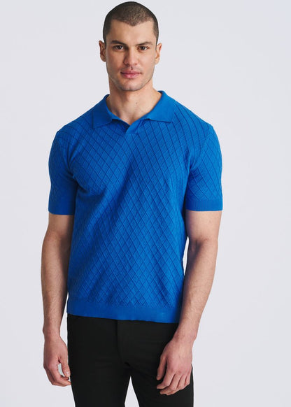 Postmarc Cobalt Johnny Texture Shirt