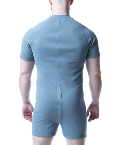 Nasty Pig Mirage Blue Cutoff Union Suit