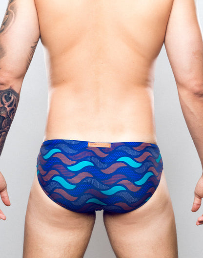 2eros V10 Ocean Blue Swim Brief