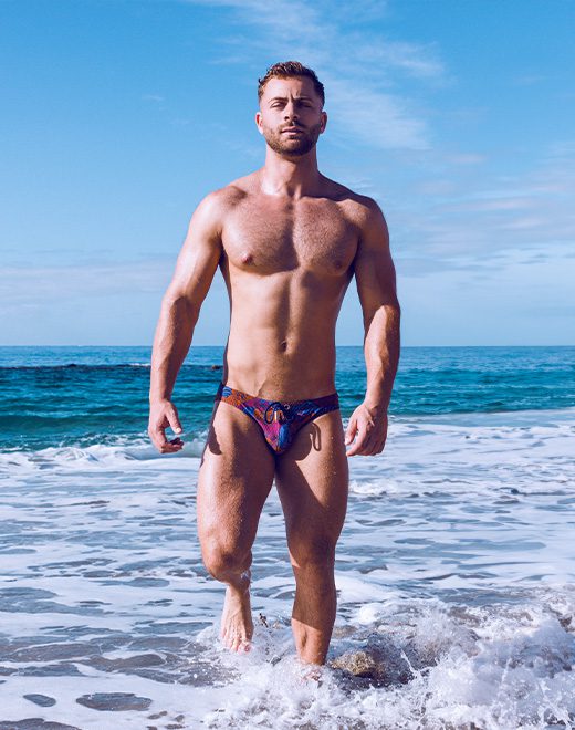 2eros V20 Stallion Navy Swim Brief