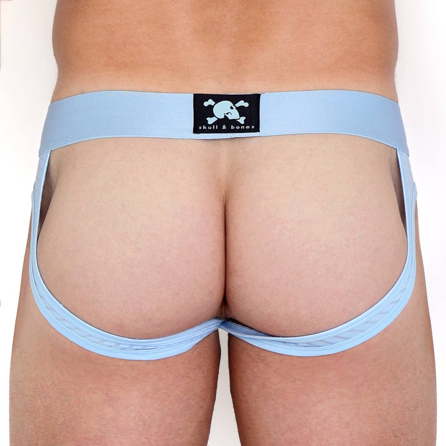Skull & Bones Stripe Sheer Y-Jock