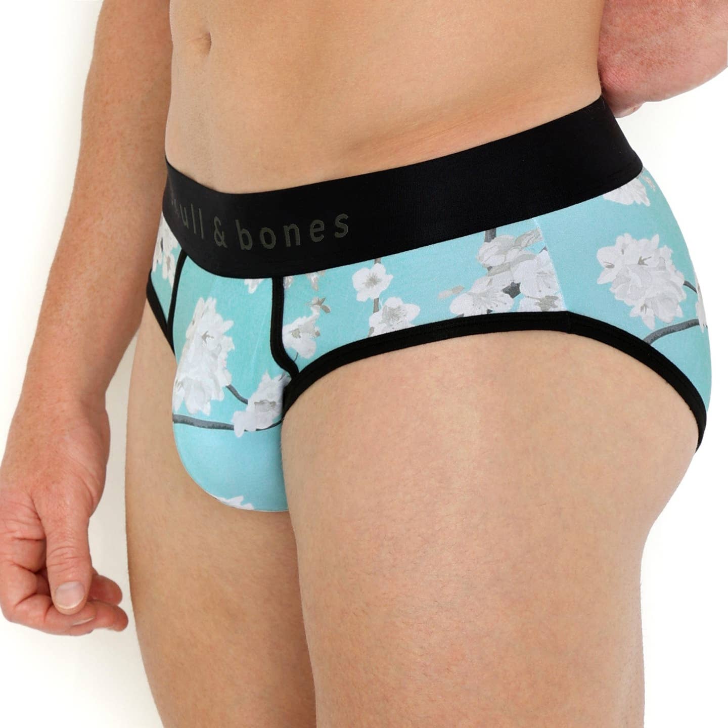 Skull & Bones Cherry Blossom Sky Brief
