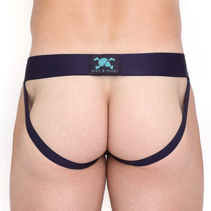 Skull & Bones Floral Jock