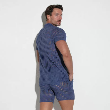 CODE22 Diamond Knit Shirt