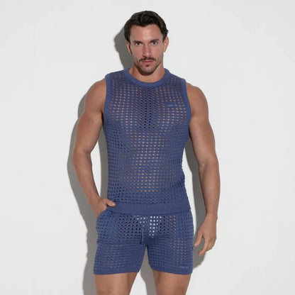 CODE22 Diamond Knit Tank