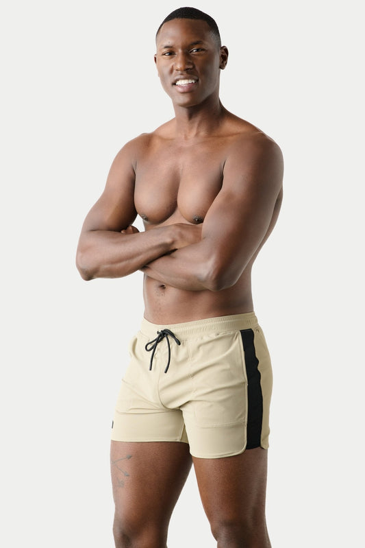 Awry Mesh Edge Shorts