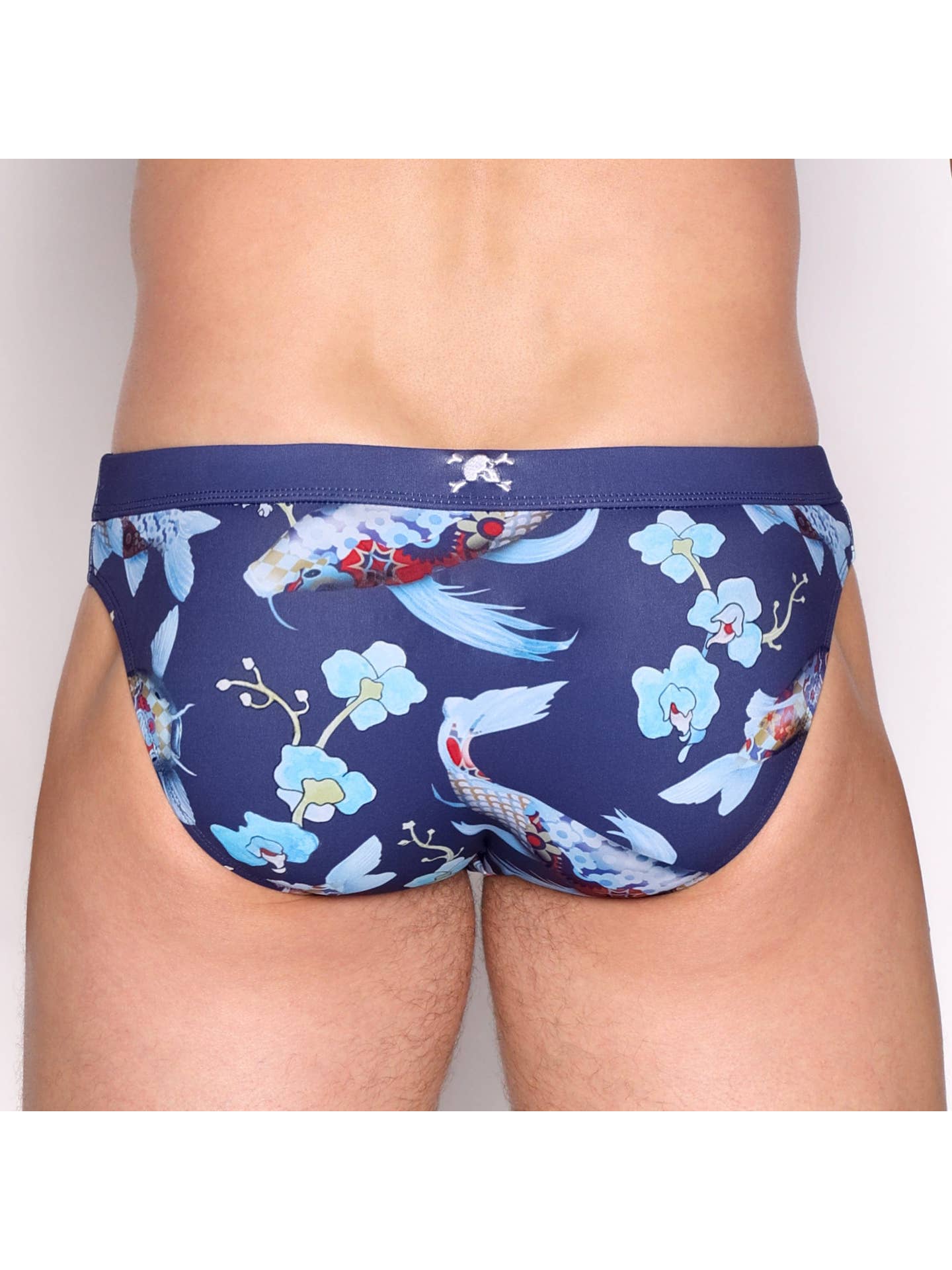 Skull & Bones Koi Swim Brief