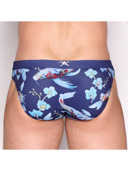 Skull & Bones Koi Swim Brief