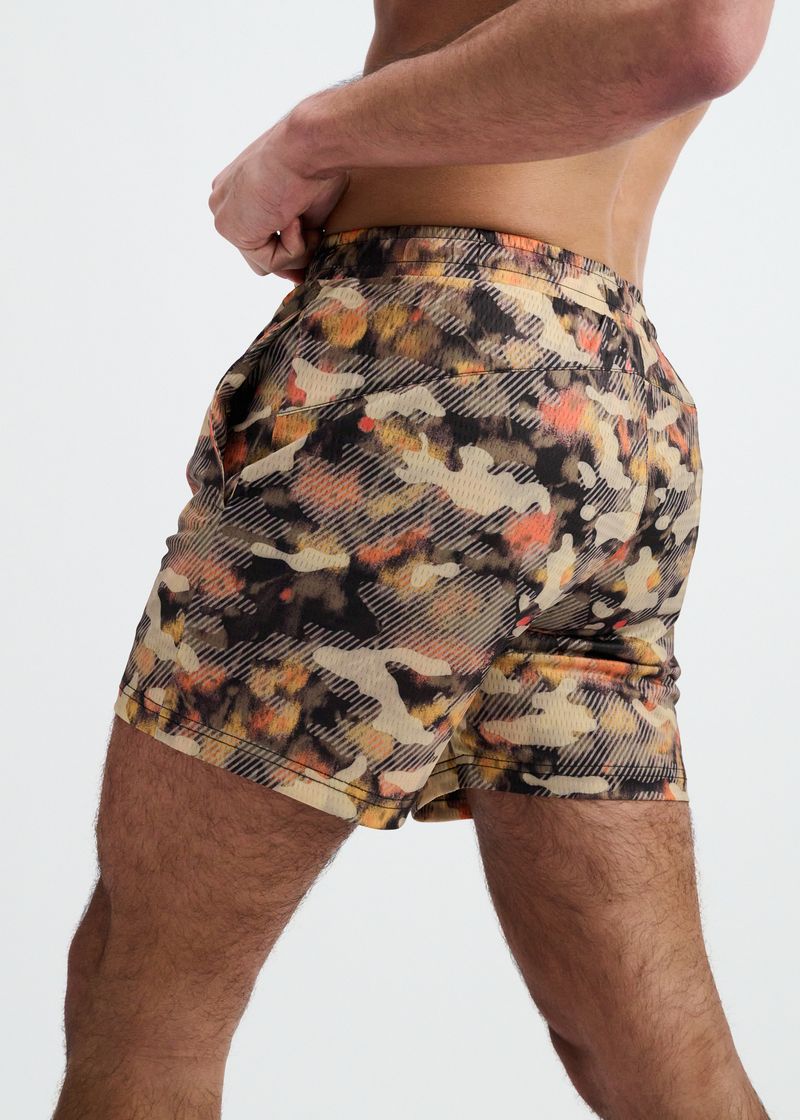 St33le Camo Printed Performance Short