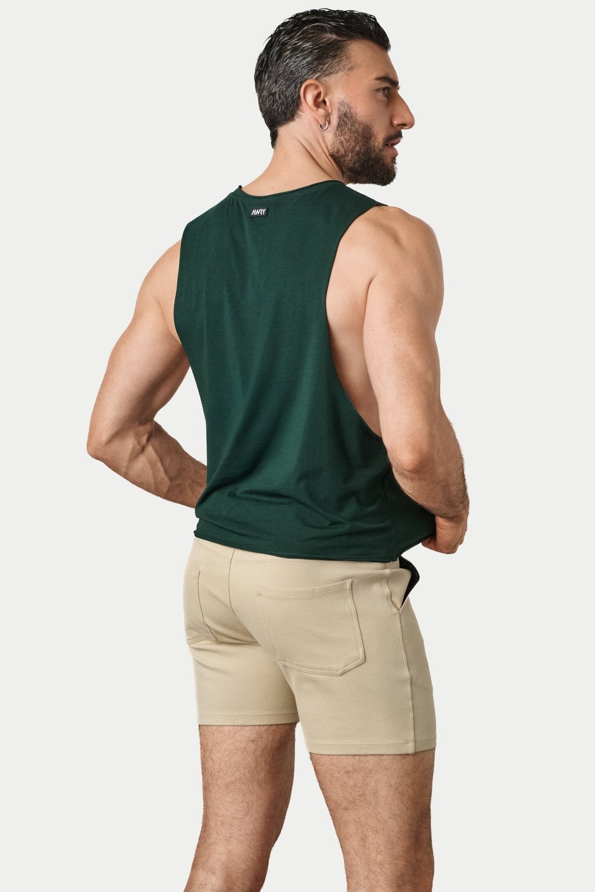 Awry Muscle Crop Tops