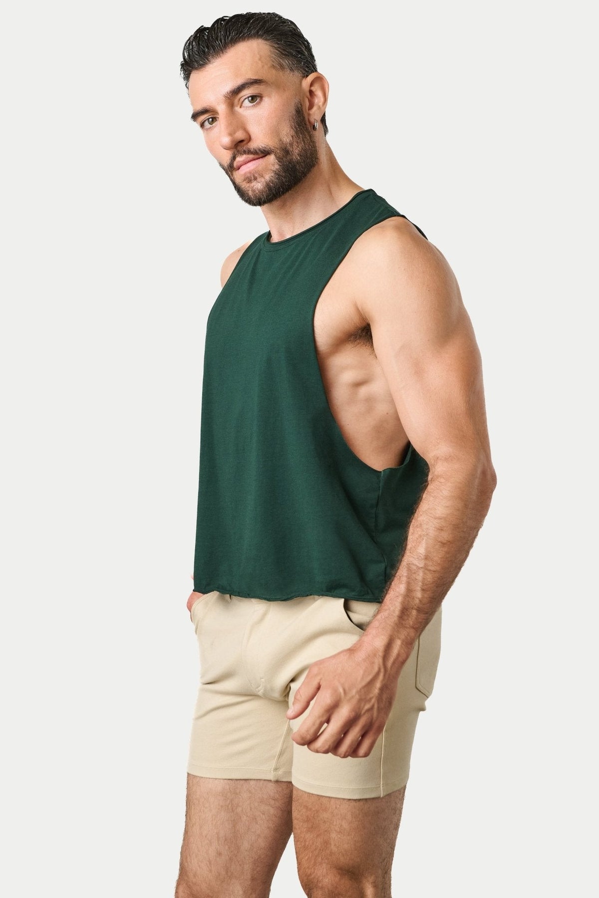 Awry Muscle Crop Tops