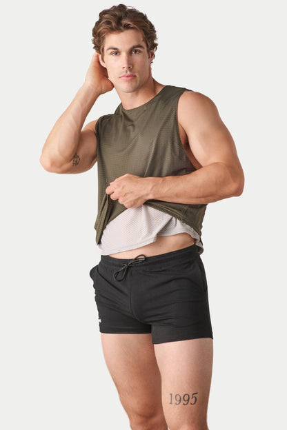 Awry Rookie Reversible Mesh Crop Top