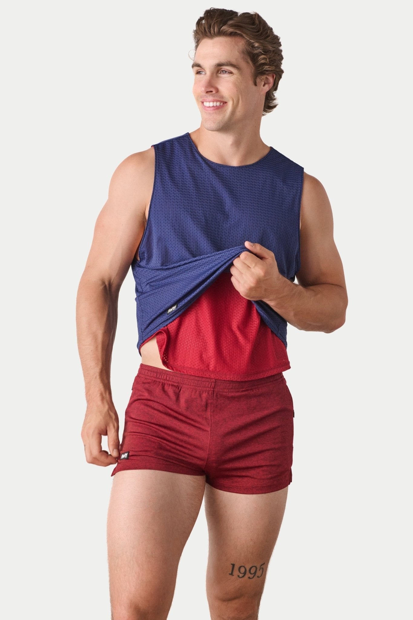 Awry Rookie Reversible Mesh Crop Top
