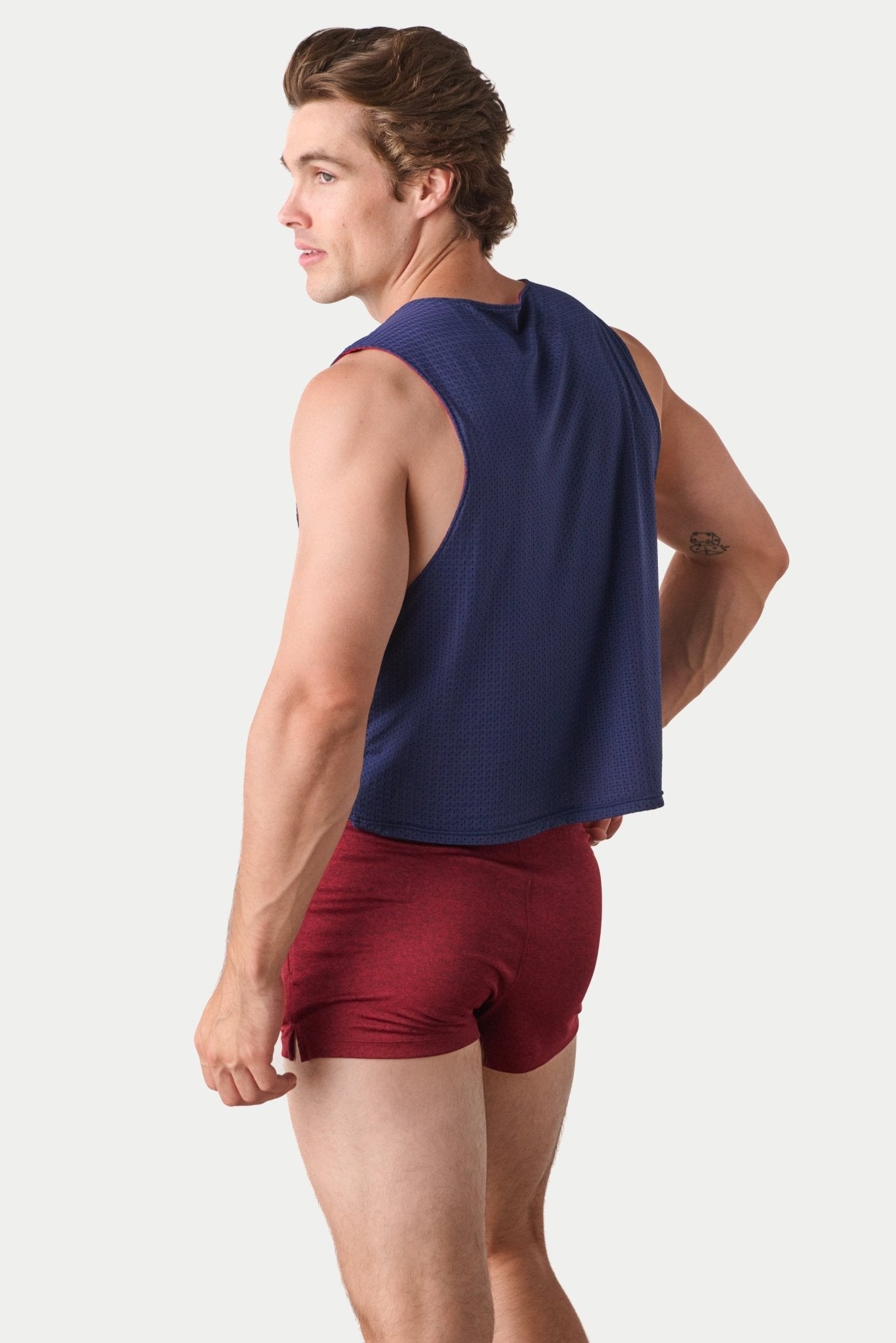 Awry Rookie Reversible Mesh Crop Top