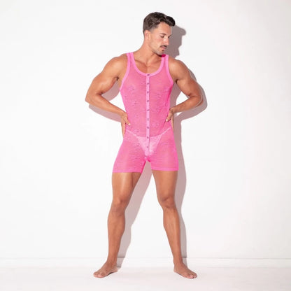 Code 22 Lace Sleeveless Onesie