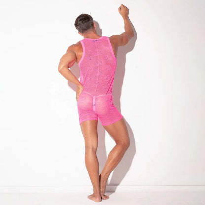 Code 22 Lace Sleeveless Onesie