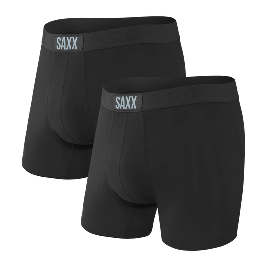 Saxx Vibe Extra Super Soft 2PCK Black