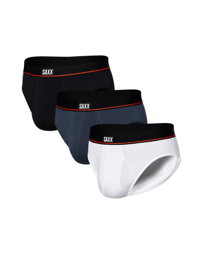 Saxx Nonstop Stretch Cotton 3PCK Briefs