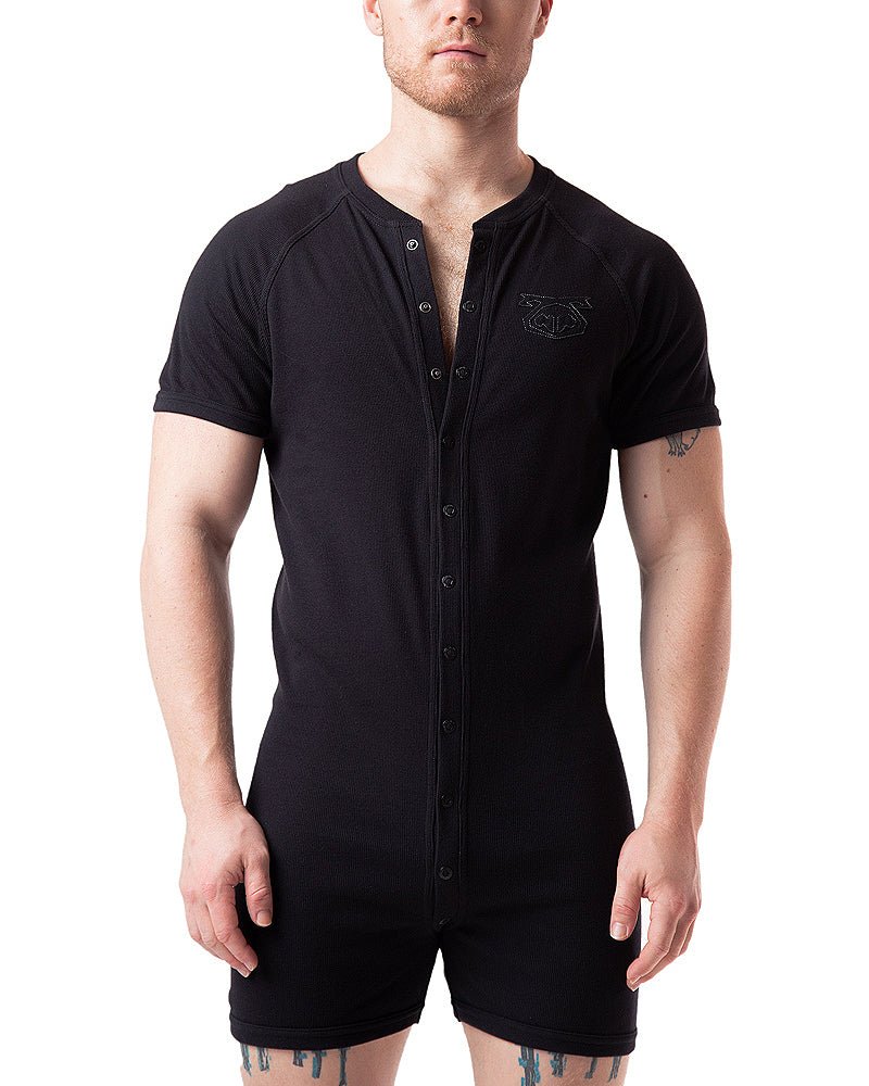 Nasty Pig Mirage Black Cutoff Union Suit