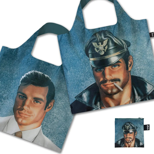 Tom of Finland "Day & Night" Recycled Double-Sided Tote Bag